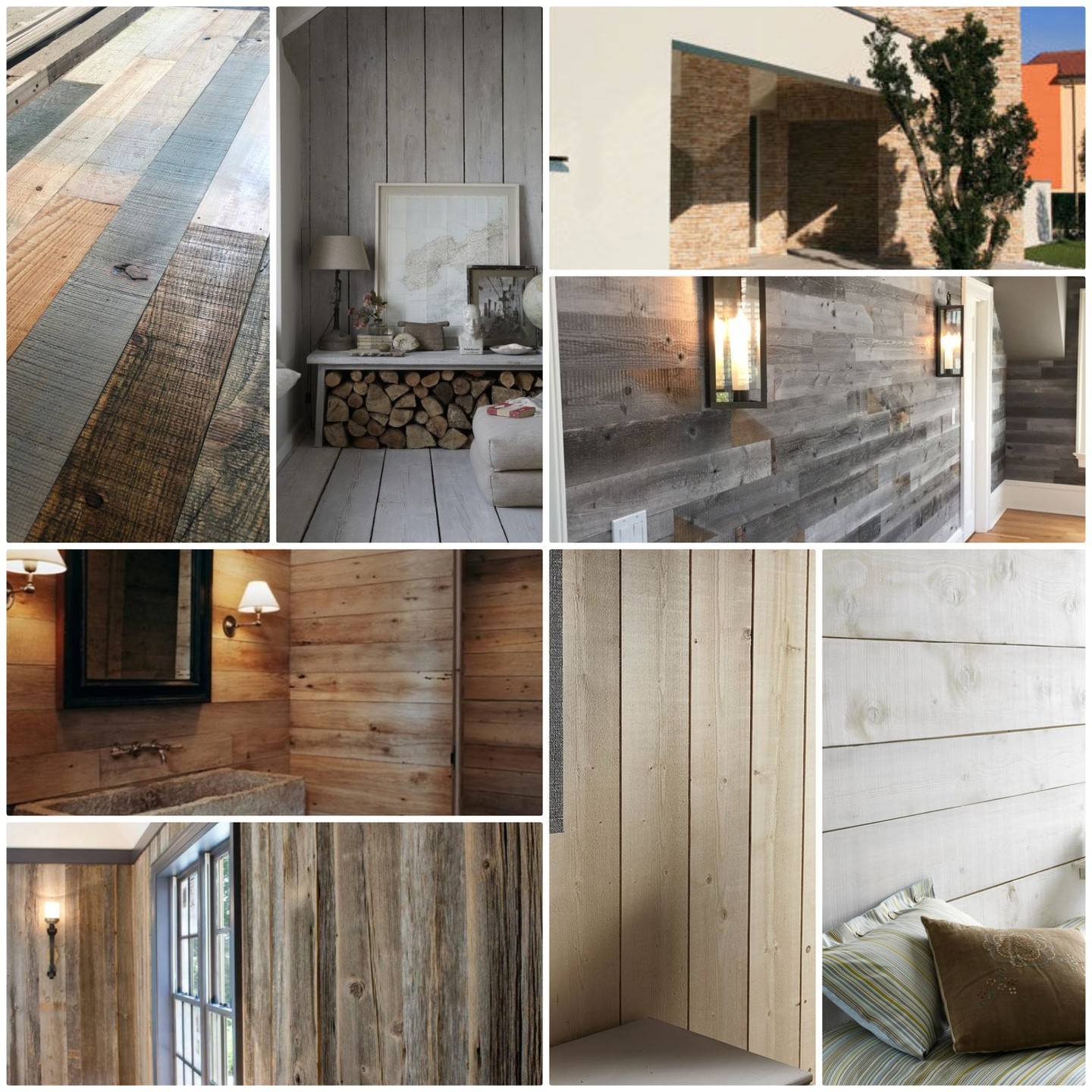 Wandbekleding in promo hout