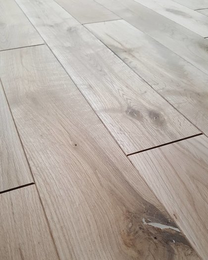 Eiken vloer, extra breed eiken houten vloer