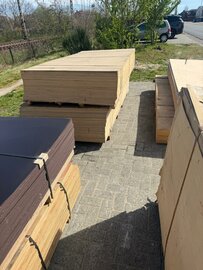 Watervaste multiplex platen 4 mm dik 125x250 cm