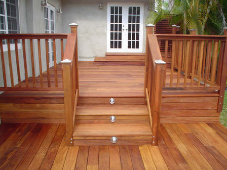 Cumaru hardwood DECKING tiles