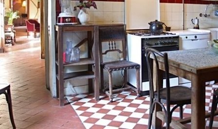 old cement tiles