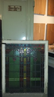 Antieke Glas in lood ramen zie foto&#039;s