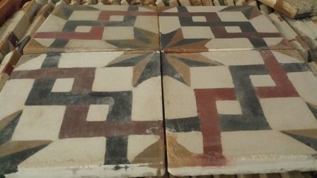 Antique floortiles 20x20cm