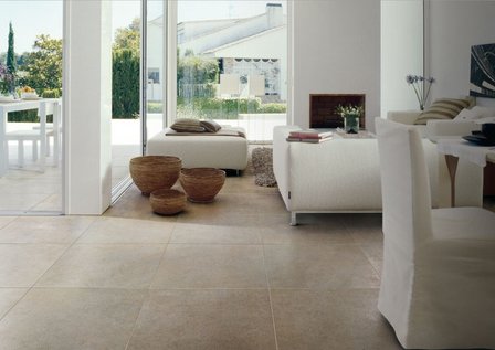 Limestone Castile honed floortiles