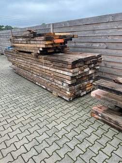 Large batch of beams from warehouse