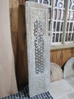 Antique 18th century Jali Panel - Window 52x188 cm