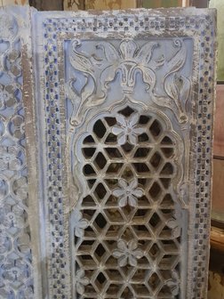 Antique 18th century Jali Panel - Window  49x154 cm