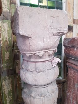 Antique columns, Sandstone18th century Columns 185  cm high