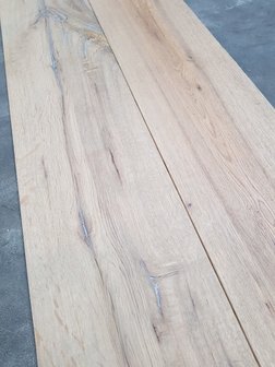 112,86 sqm Oak Floor Multitop 22 cm wide grey oiled.