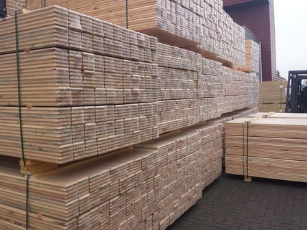 Seapine solid flooring 200 mm wide A quality