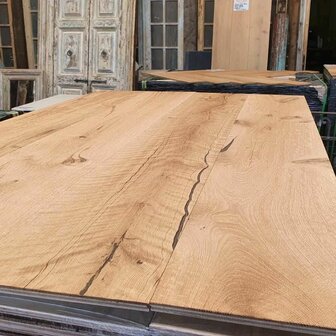 Extra brede Eiken vloer XXL Chateau kant & klaar 300mm breed!