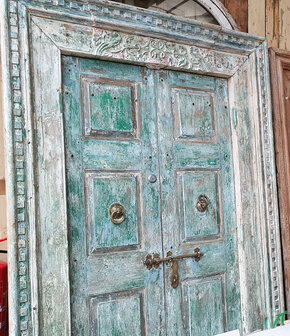 Antieke dubbele deur 150 x 242 cm