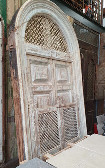 Antieke dubbele deur 145 x 290 cm