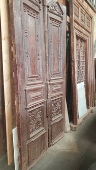Antieke dubbele deur 133x255 cm