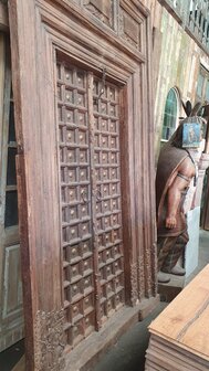 Antique double door 177 x 300 cm