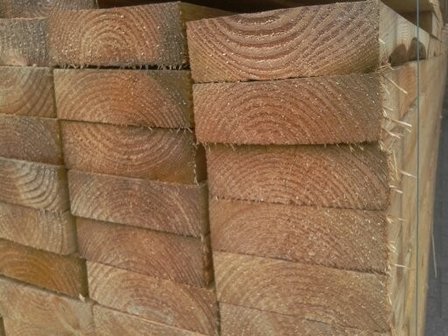 Douglasien Holzbalken 50x150mm 4.00m