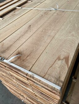 Eiken planken 21x200mm lengte 400 cm