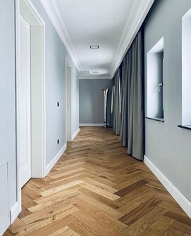 Oak Herringbone floor XL ready oiled