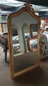 French brocante baroque mirror 100x180 cm