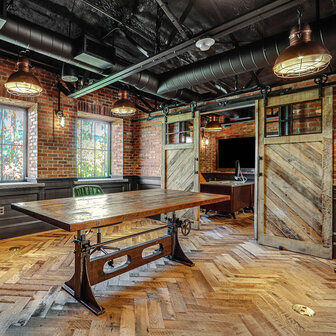 Antique Herringbone Floor, ready oiled oak floors