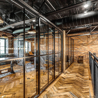 Antique Herringbone Floor, ready oiled oak floors