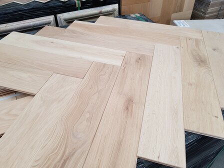 Herringbone Oak flooring ready oiled