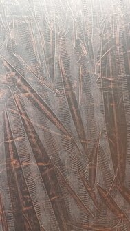 Wallcladding Leatherlook Croco / Copper 120x260cm!