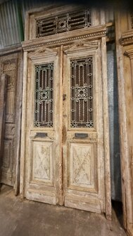 .Antieke dubbele deur 139x330 cm