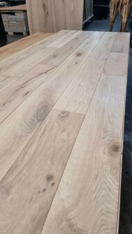 Weekaanbieding! Eiken vloer, multivloer rustiek geolied 15 cm breed