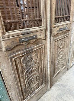 Antieke Massief Houten Deur 140&times;235 cm &ndash; Authentieke Oude Deur