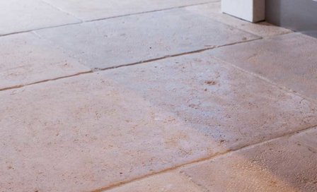 Burgundy Flagstones, Aged natural stone flooring