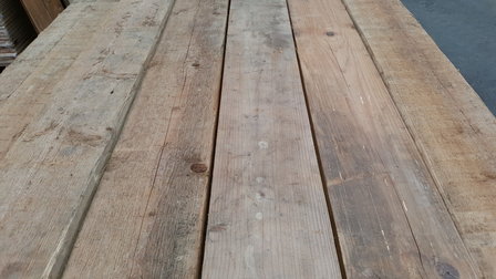 Antique pine beams 70 mm thick