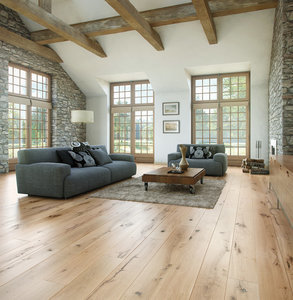 Oak floor, multilayer floortiles 190mm width