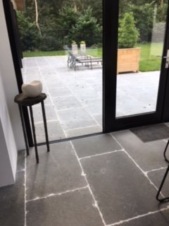 165m2 Burgunder Platten, Kathedral Grey 60x90cm