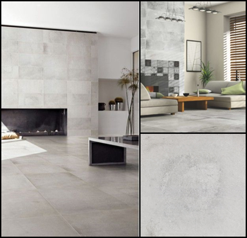 57.6 m2 Industrial tiles Eleganza Varese Cenere