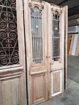 Antieke dubbele deur 110 x 240 cm