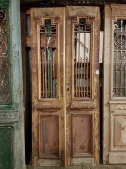 Antique double door 110 x 250 cm