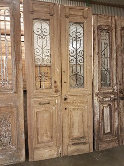 Antique double door 110 x 250 cm