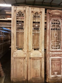 Antieke dubbele deur 110 x 250 cm