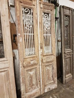 Antieke dubbele deur 108 x 236 cm