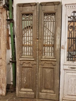 Antique double door 110 x 240 cm