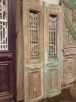 Antieke dubbele deur 104 x 235 cm