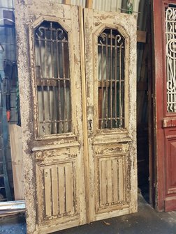 Antique double door 122 x 218 cm