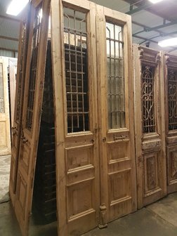 Antique double door 120 x 277 cm