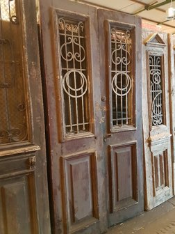 Antique double door 118 x 238 cm