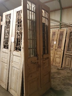 Antique double door 121 x 277 cm