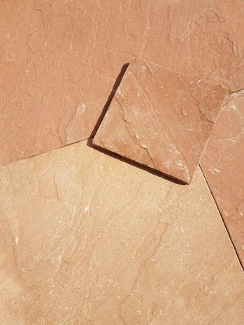 25m2 zandkwartsiet tegels romaans verband
