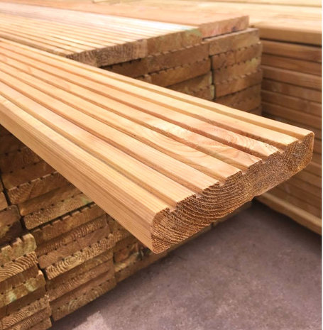 Douglas vlonderplanken 25x145mm 5.00m lang