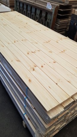 Pine houten wandbekleding panelen Unieke uitstraling!