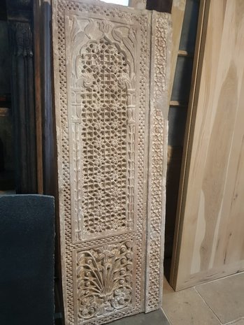 Antique 18th century Jali Panel - Window  61x171 cm